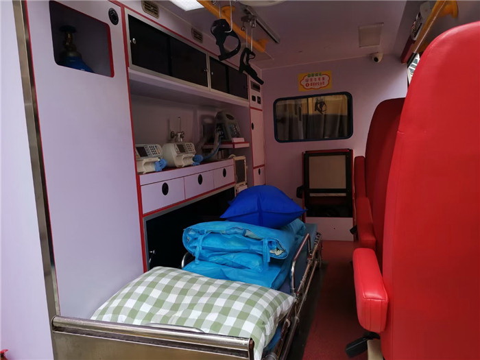 定西市陇西县 护送到滨州市阳信县出租救护车