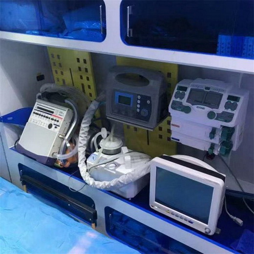 兰州人民医院预约私人救护车转运到大厂矿务局河池职业病院120救护车出租费用是多少