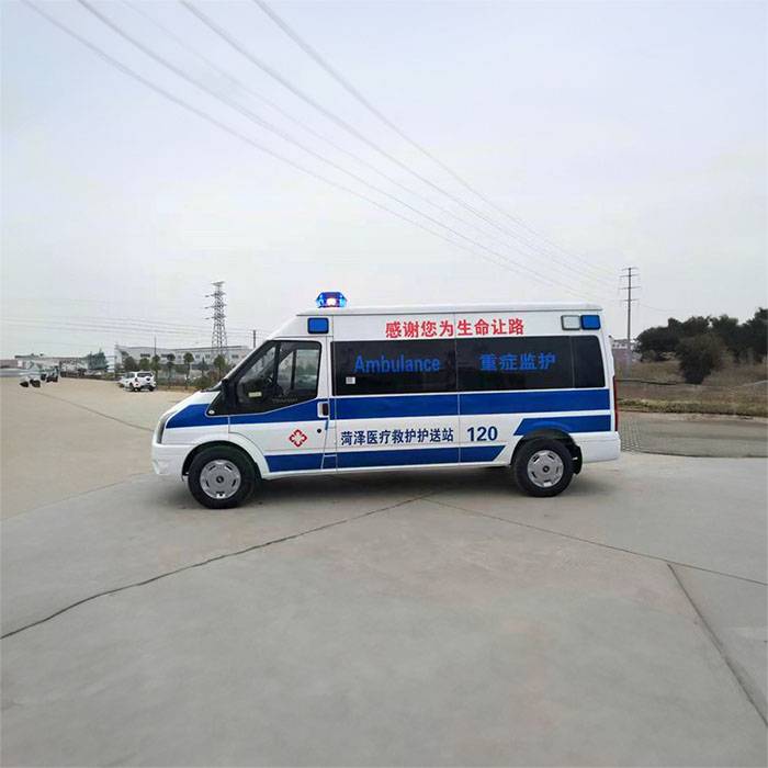 甘肃兰大二院私人救护车出租到浦东新区六里桥地段医院医院救护车叫一次多少钱 出租