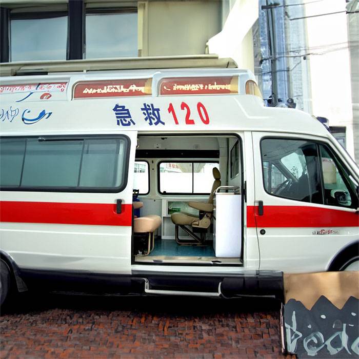 天水市人民医院租赁私人救护车到岳阳市国营君山农场职工医院 救护车出租收费多少钱