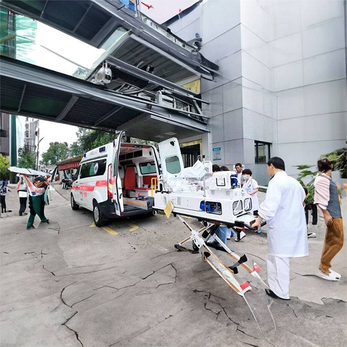 兰州新区区非急救病人转运车出租到潮州市 救护车出租转运