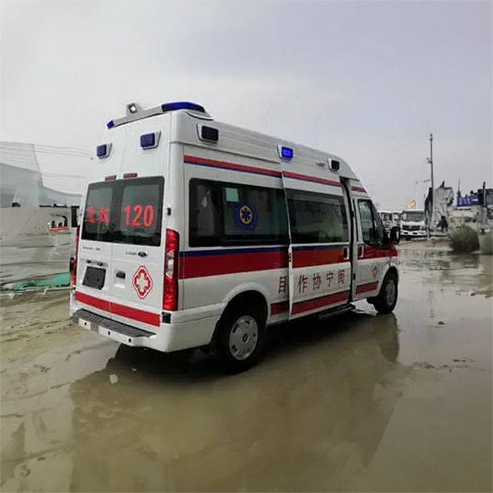 甘肃兰州市120急救车租赁到郑州市新密市 医院救护车出租