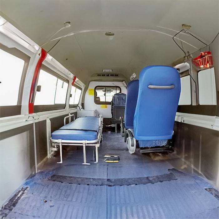 兰州三爱堂医院120私人救护车租赁到涞源县中医院 救护车辆出租价格多少