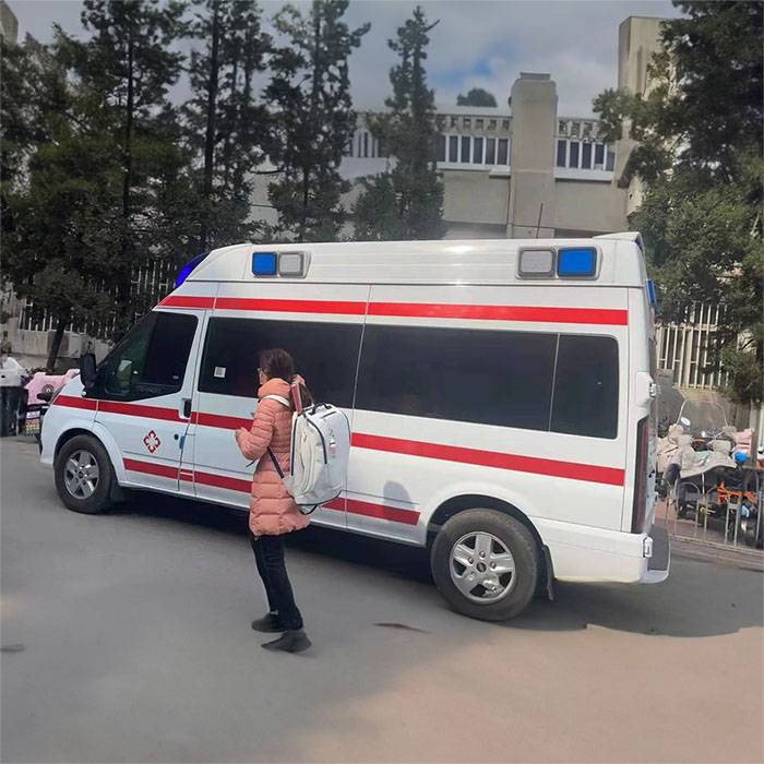 甘肃省兰州安宁医院120急救车护送到赣州市信丰县 救护车租车服务