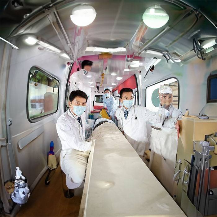 天水市人民医院出租急救车护送到青岛市第八人民医院 救护车如何转运休克病人出租