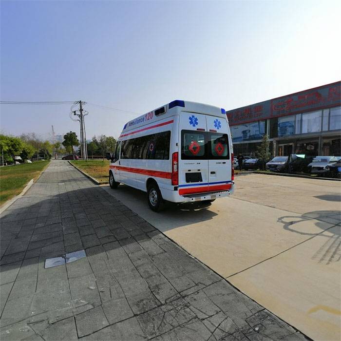 兰州榆中医院120急救车租赁到莱芜市 私人救护车租车电话号码
