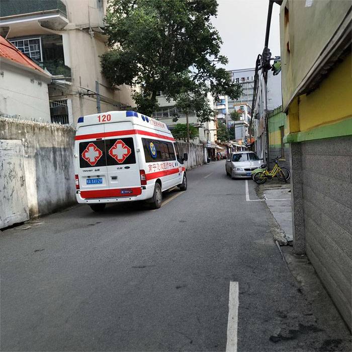 兰州安宁120急救车租赁到上饶市广丰县 一趟救护车出诊费多少钱