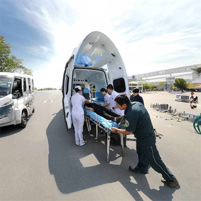 甘肃省肿瘤医院私人救护车出租到南岔铁路医院 哪里救护车出租