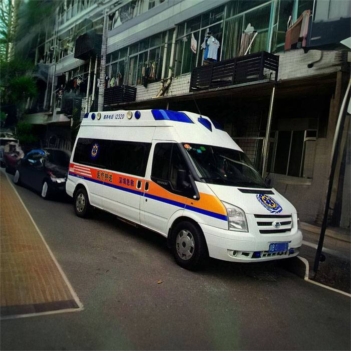 兰州区兰州总医院出租急救车护送到江门市妇幼保健院 救护车哪个便宜