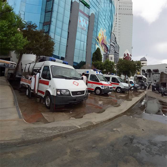 甘肃兰州安宁非急救病人转运车转运到茂名市高州市 120救护车出租