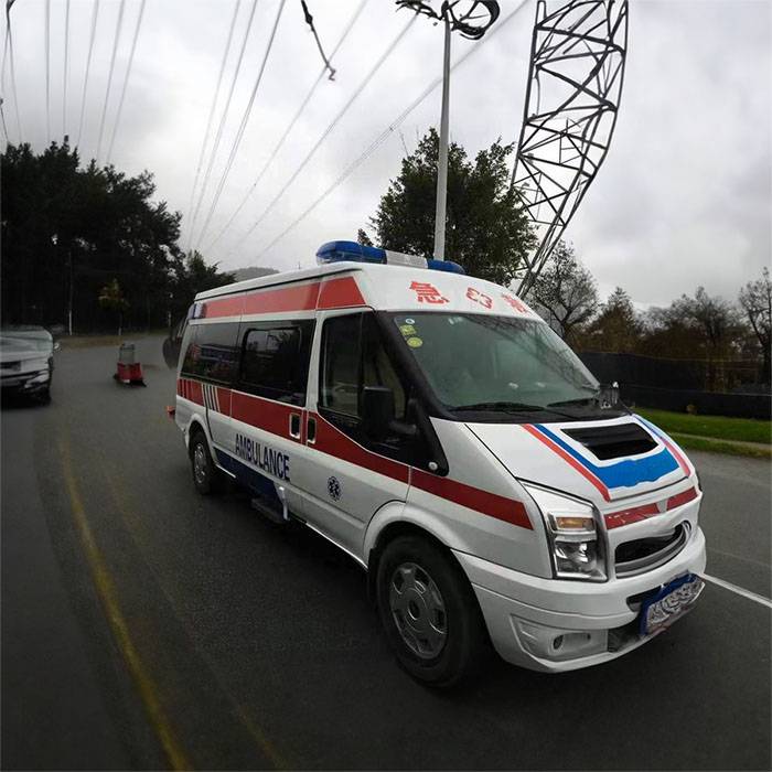 张掖市甘州区120急救车租赁到重庆市 转运型型救护车-救护车出租