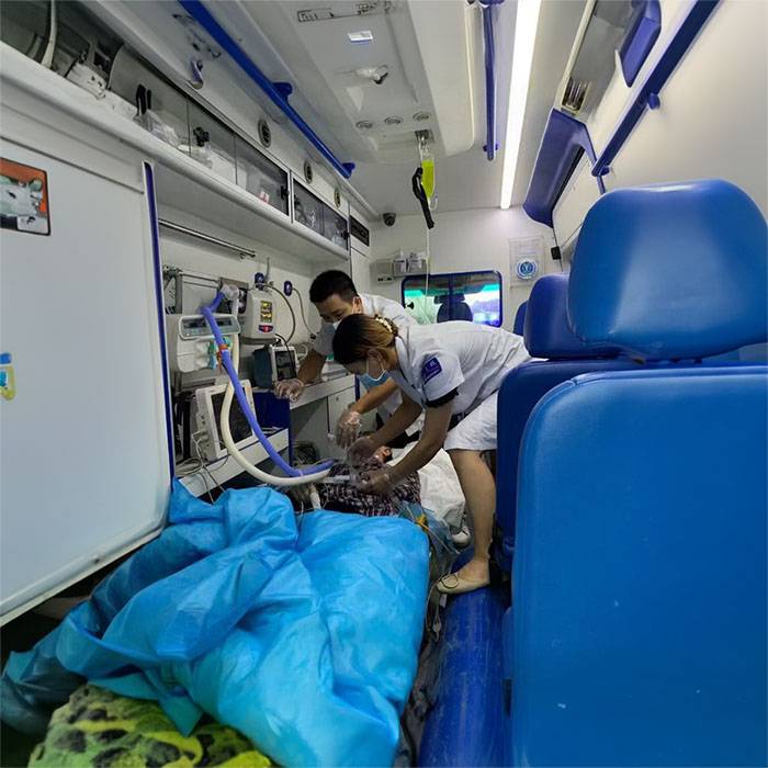 庆阳市华池县正规救护车到鸡西市恒山区 救护车出租