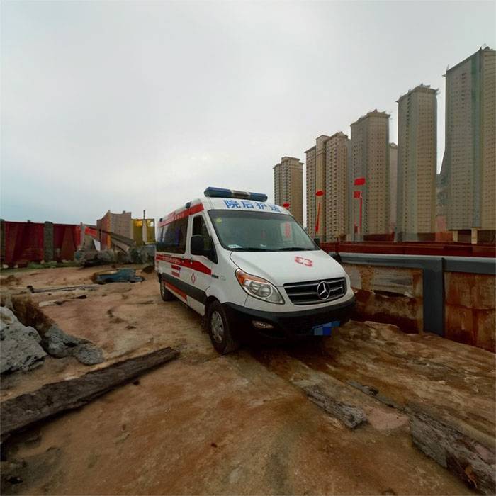 庆阳市环县医院120急救车租赁到遵义市桐梓县 私家救护车