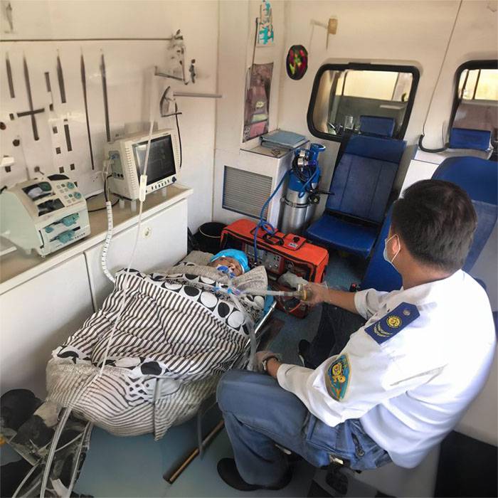 兰州市皋兰县医院120救护车转运到日喀则地区白朗县 救护车出车收费标准