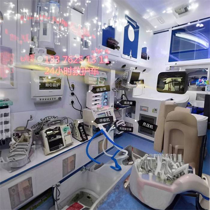 白银市救护车热线 救护车运送病人怎么收费 今日推荐