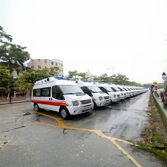 兰州安宁区非急救病人转运车护送到南充市营山县 救护车出租转运