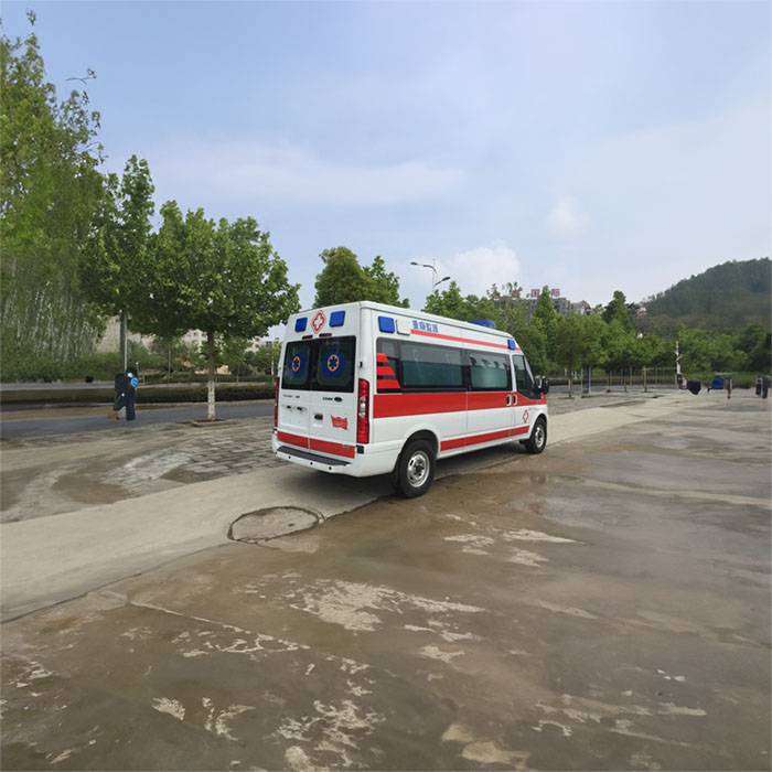 兰州新区医院120救护车到嘉兴市海盐县 出租救护车长途