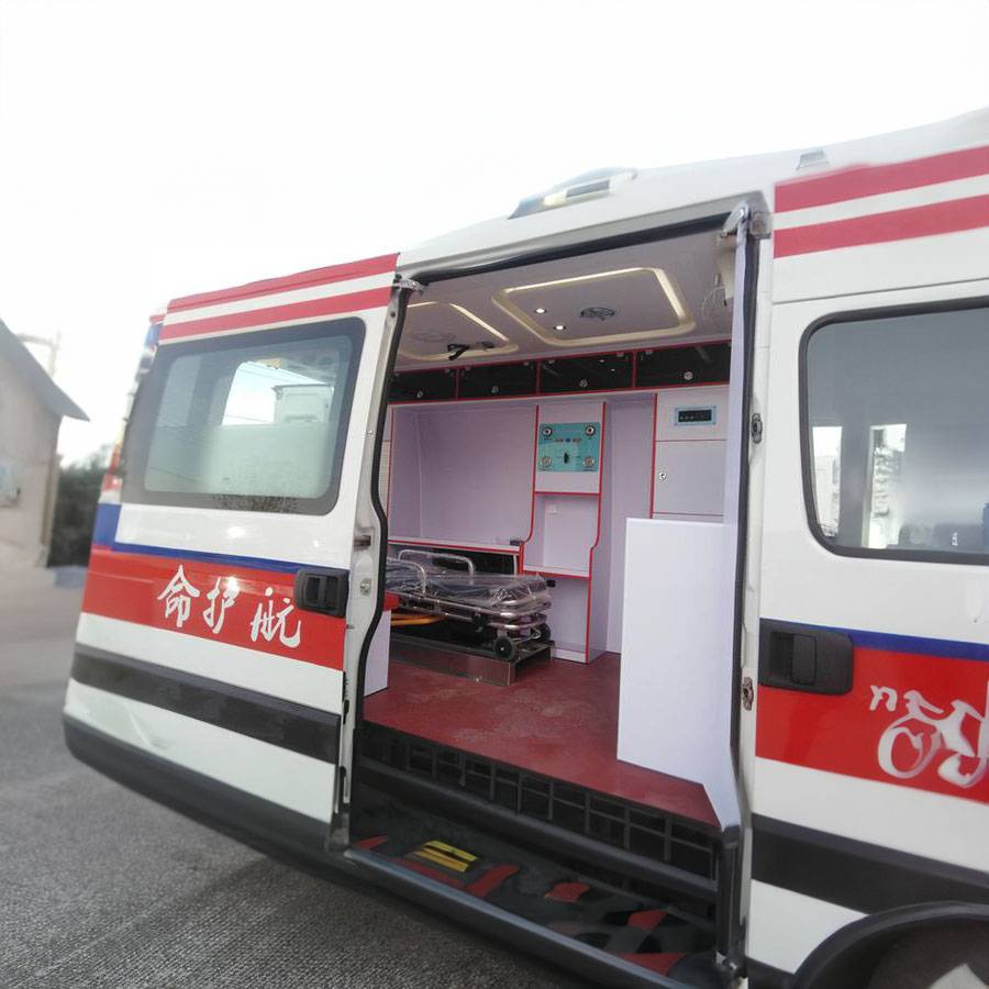 张掖市救护车转运到榆林市定边县 救护车长途转运价格-救护车出租