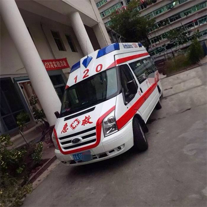 白银市会宁县120救护车租赁到芜湖市南陵县 正规救护车费用