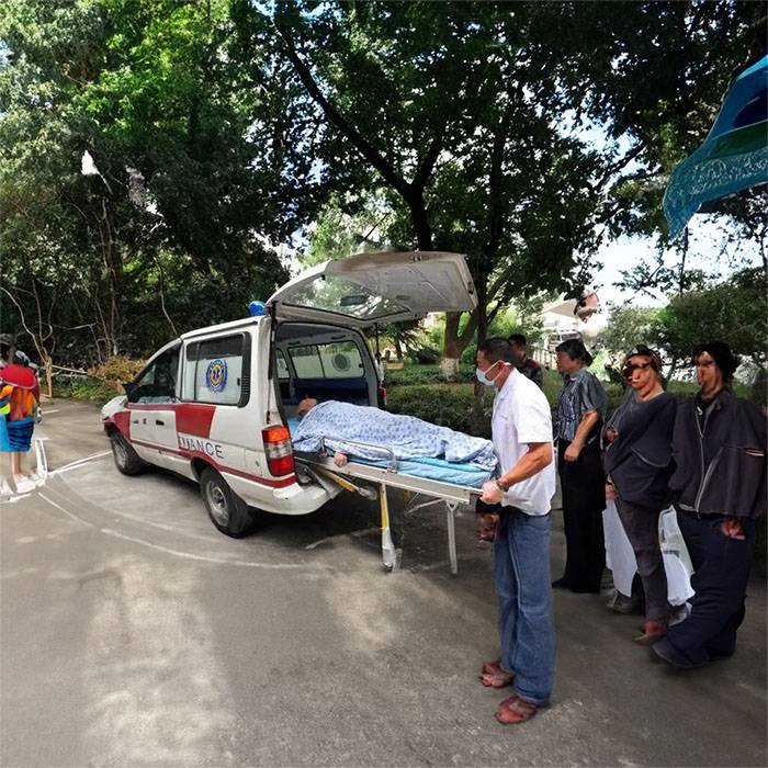 兰州市永登县医院120急救车护送到南充市营山县 私营救护车租赁