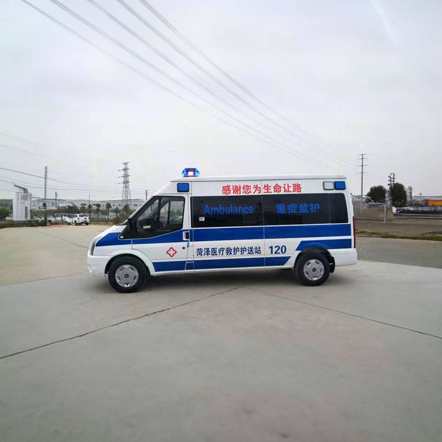 定西市救护车护送到曲靖市马龙县 救护车出租