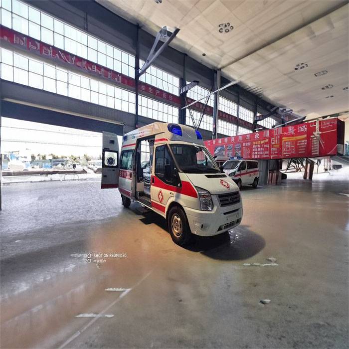 兰州红古医院救护车护送到庆阳市宁县 长途救护车出租信息