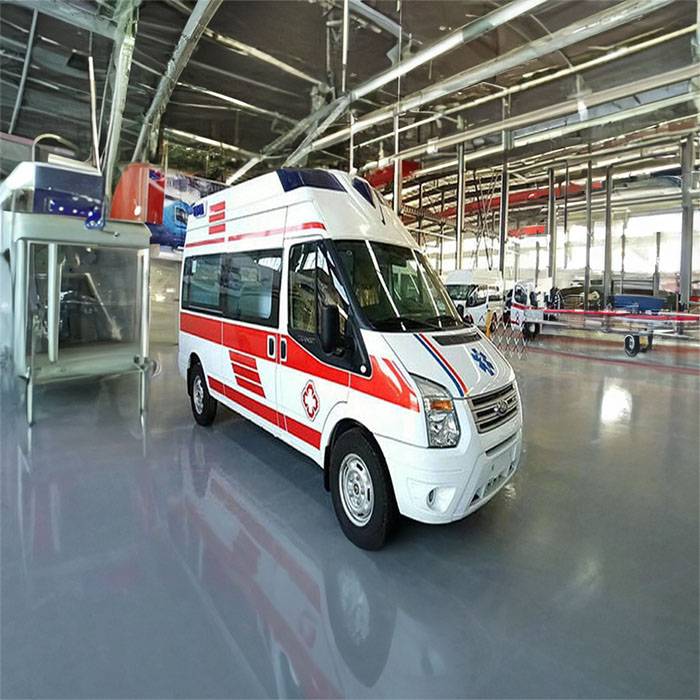 甘肃省兰州市120救护车护送到太原市清徐县 救护车一般多少钱一辆