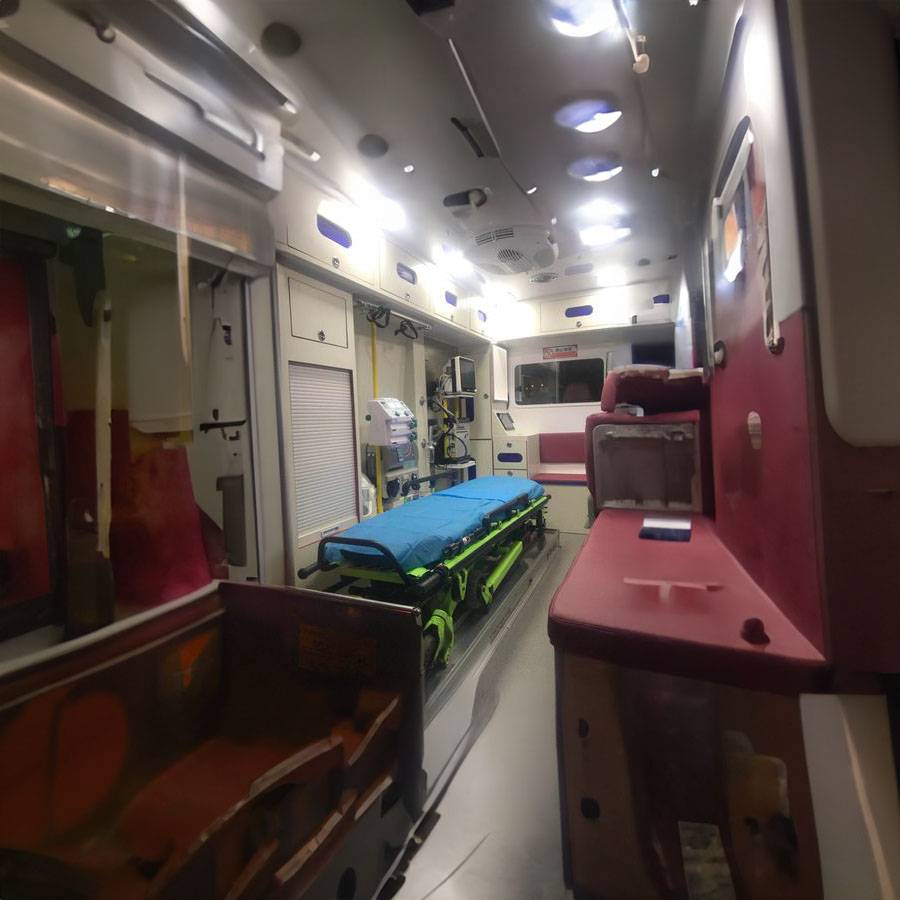 兰州空医院出租急救车护送到河北鲸鱼集团职工医院(原河北轮胎厂职工医院) 医疗救护车出租多少钱