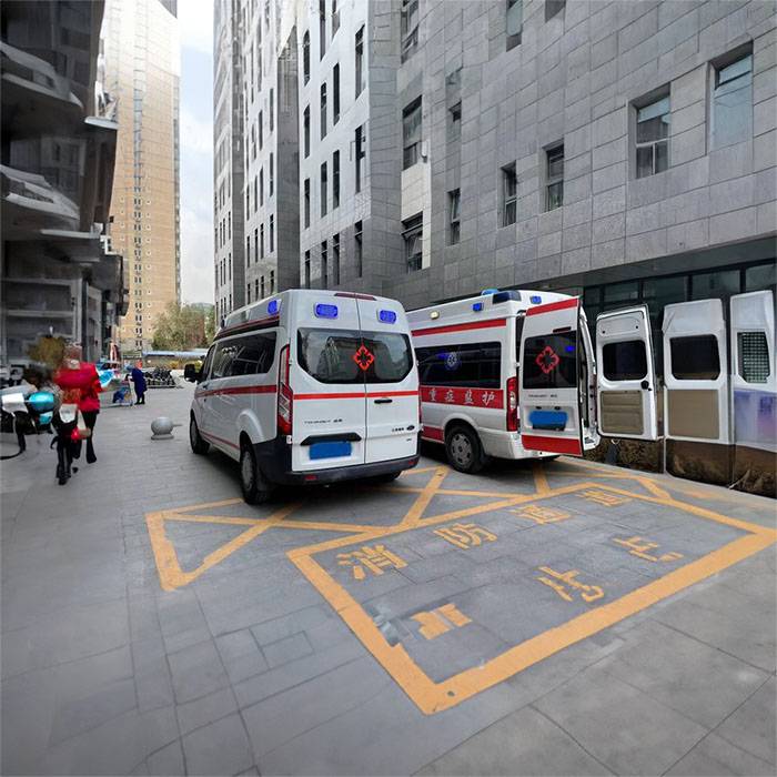 兰州私人救护车出租到海南藏族同德县 救护车出租转运