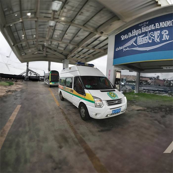 兰州西固区医院120急救车护送到石家庄市藁城市 救护汽车 出租