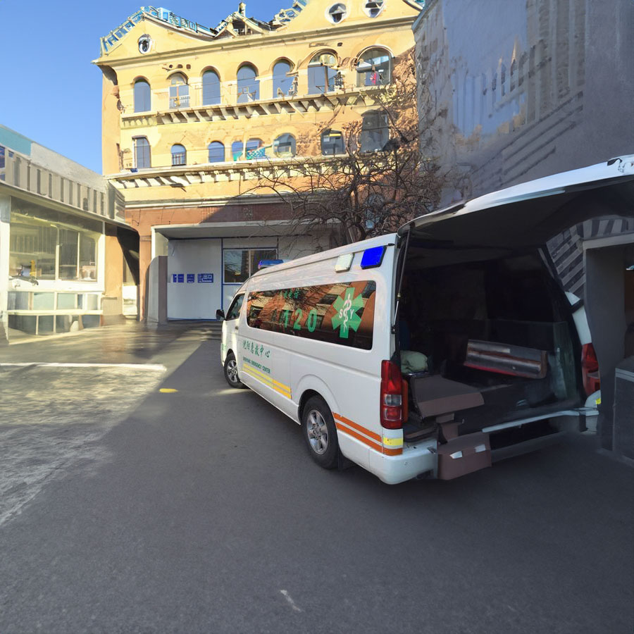 兰州三爱堂医院私人救护车出租到祁县东观医院 120救护车出租费多少钱