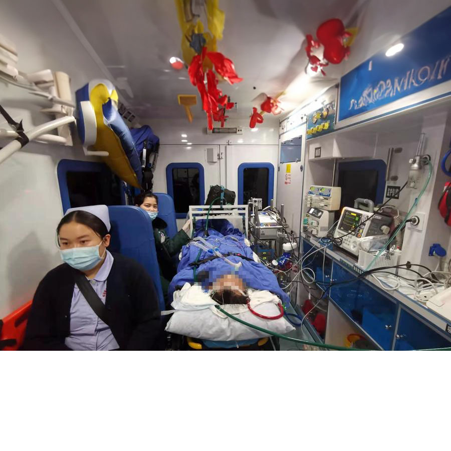 兰州大学医院东岗院区租赁私人救护车到昌仁医院 出租120救护车多少钱一公里