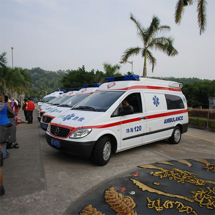 张掖市甘州区120急救车护送到南平市武夷山市 120出租电话