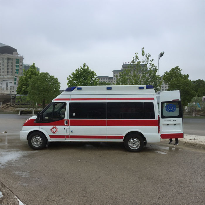 白银市白银区电话救护车 私人救护车租赁 2023年