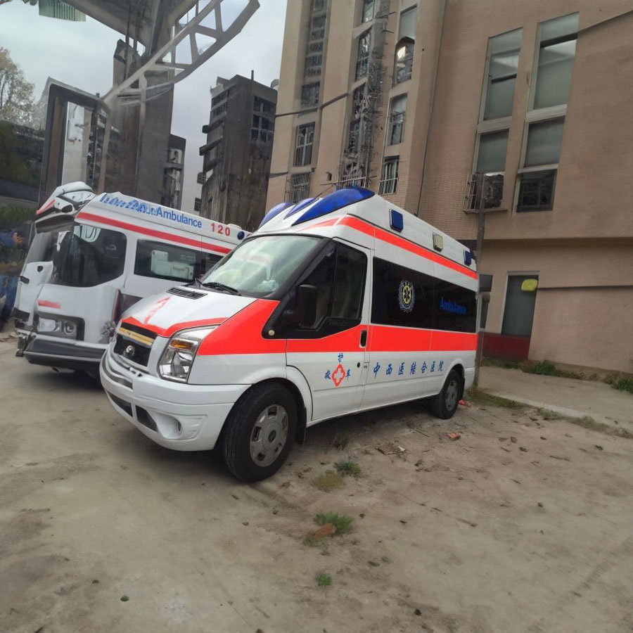 甘肃省中医院预约私人救护车转运到莘县人民医院 医疗救护车出租多少钱