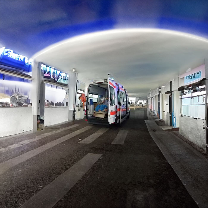 定西市医院救护车租赁到盘锦市 正规救护车出租