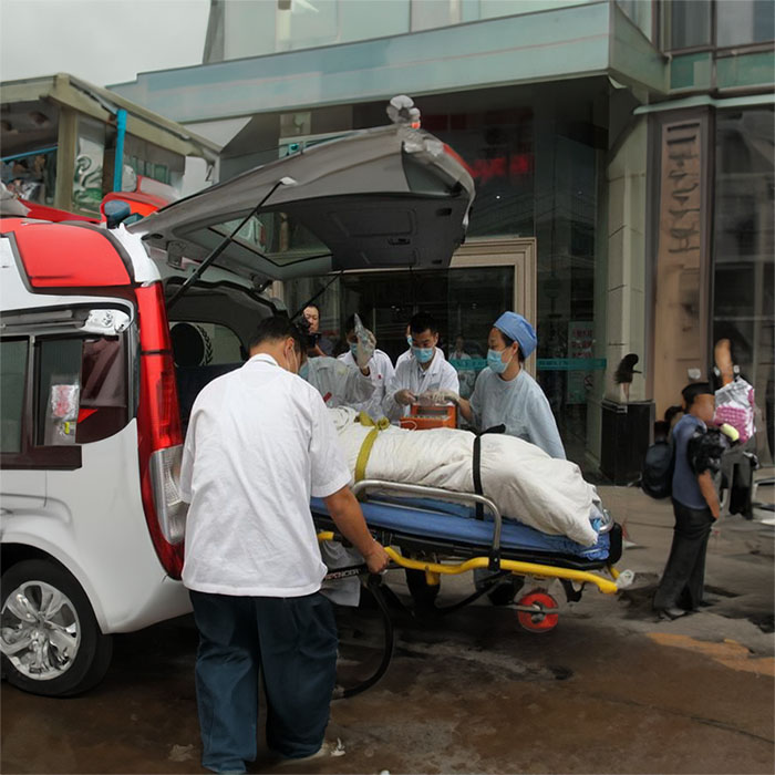 兰州出租私人救护车电话号码