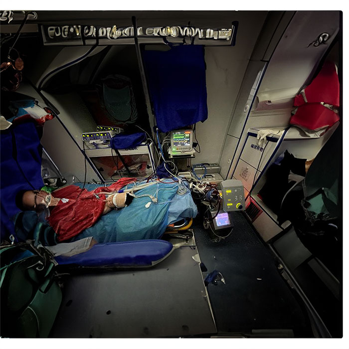 兰州租赁急救车电话